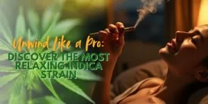 Unwind Like a Pro: Discover the Most Relaxing Indica Strain