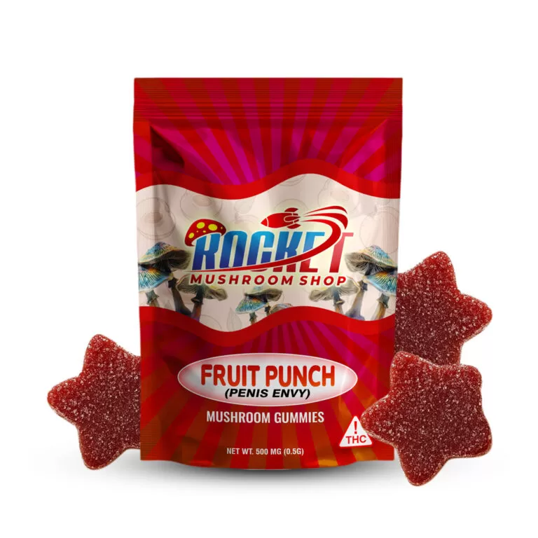 Magic Mushroom Penis Envy Fruit Punch Gummies