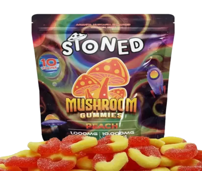 Peach Flavor Mushroom Gummies gallery