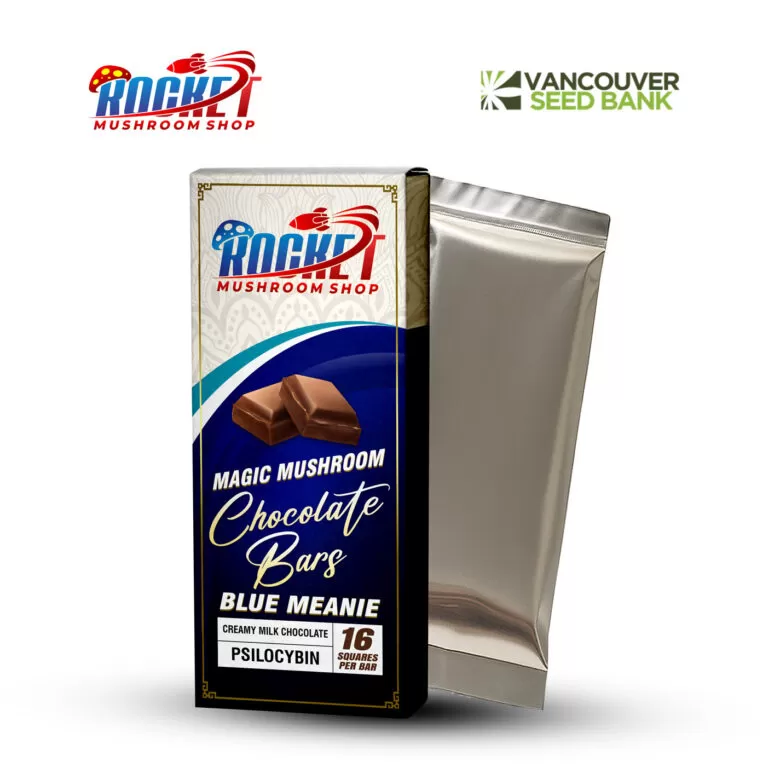 Magic Mushroom Chocolate Bars - Blue Meanie